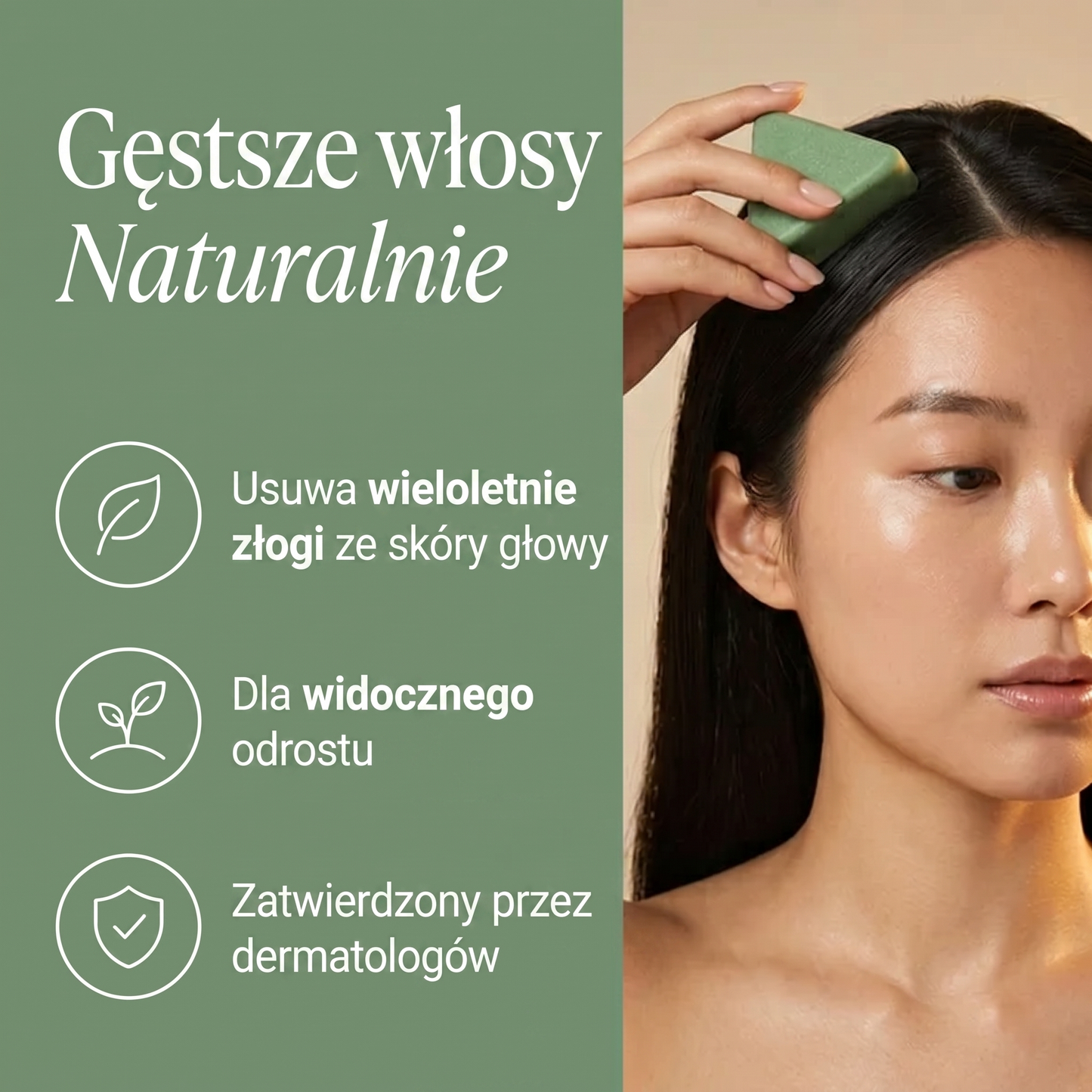 Koreański Scalp Bar — Kostka Regenerująca Skórę Głowy